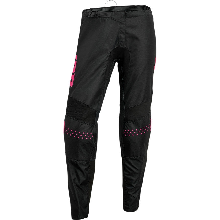 Pants S23 Thor Mx Sector Women Minimal Black/Pink 3/4 | Formula
