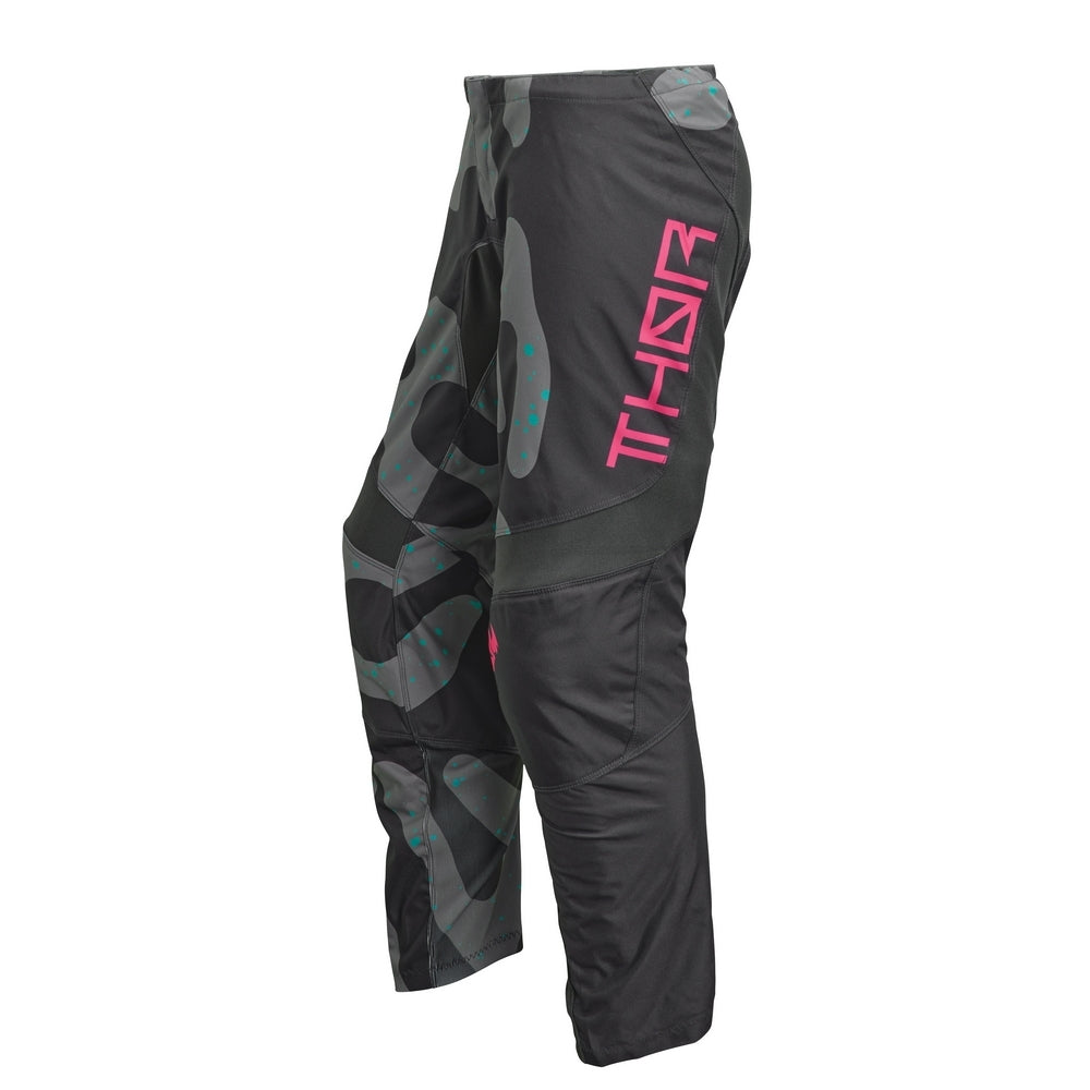 Pants S23 Thor Mx Women Sector Disguise Gray/Pink 7/8 | Formula