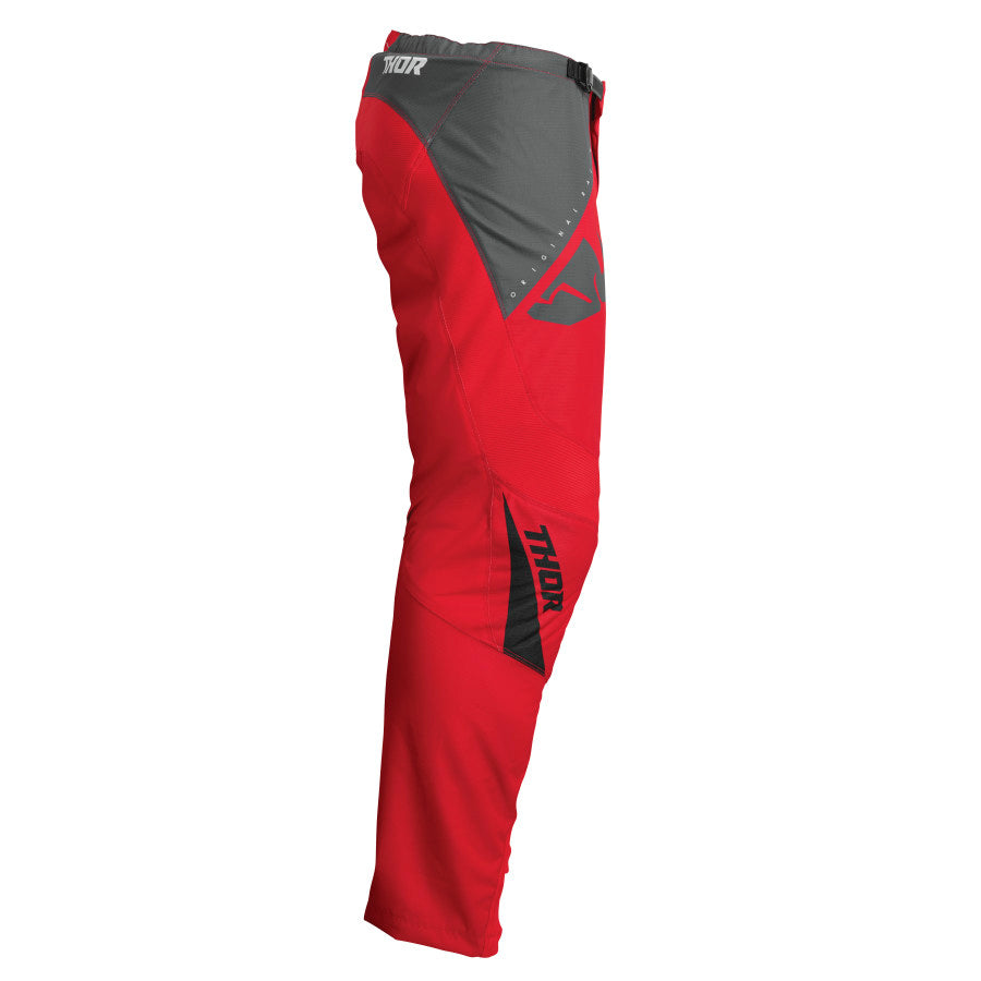 Pants S23 Thor Mx Sector Youth Edge Red/White 18 | Formula
