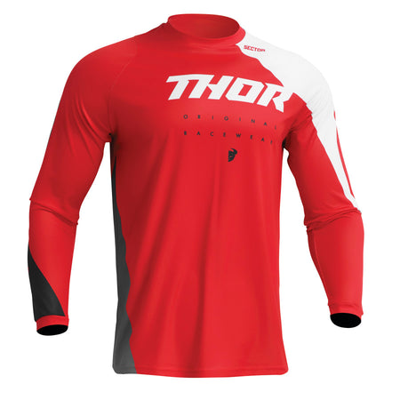 Jersey S23 Thor Mx Sector Edge Red/White Large | Formula