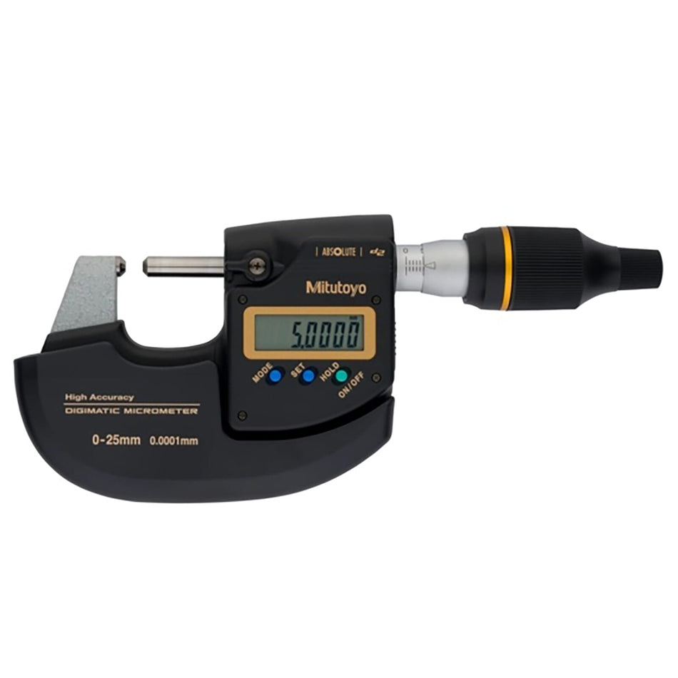 Mitutoyo High Accuracy Micrometer 0 - 25mm x 0.0001mm | Hobeca