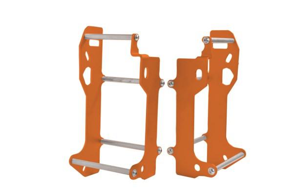 Crosspro Aluminum Radiator Guard Light Orange Motorcycle With Fan Fit | Formula