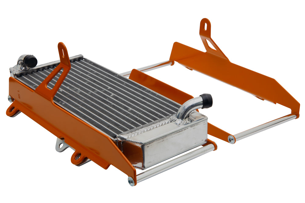 Aluminum Radiator Guard Crosspro Light Orange Motorcycle With Fan Kit | Formula