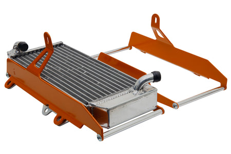 Aluminum Radiator Guard Crosspro Light Orange Motorcycle With Fan Kit | Formula