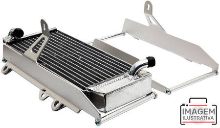 Aluminum Radiator Guard Crosspro Light Ice Polish Motorcycle Without Fan Kit Gas Gas | Formula