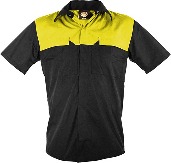 Esko Poly Cotton Short Sleeve Shirt-Size S