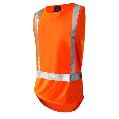 Clearance - Hi-Vis D/N TTMC Singlet, Orange -Size 8XL | Esko