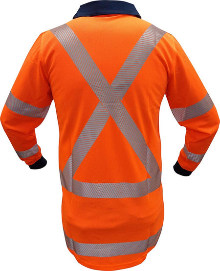 Esko TTMC X-Back L/S Polyester Mesh Polo -Size 4XL