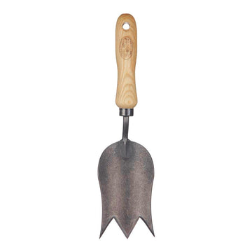 Dewit Crown Trowel with forged carbon steel blade and ash wood handle