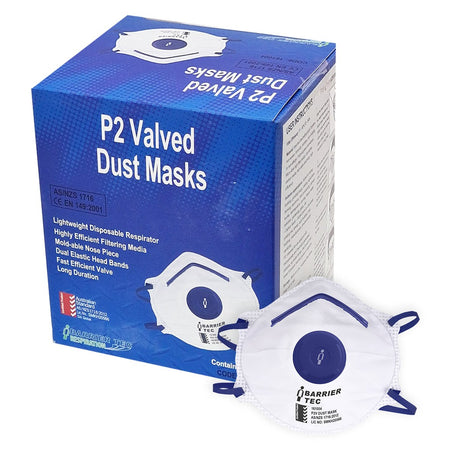 Clearance - Esko Dust Masks Conical, P2V, Box 10