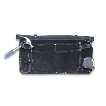 Taurus grey suede toolbelt apron with 3 pockets and hammer loops