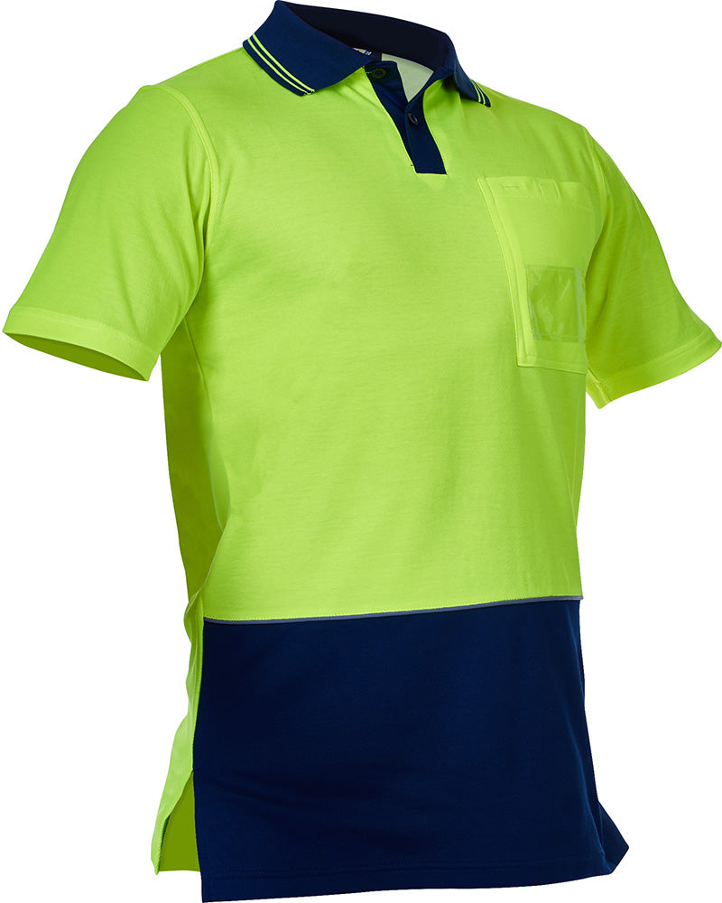 Esko D/O S/S Cotton Backed Polo -Size M