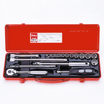 Koken 3200A/M metal case for 3/8 inch drive socket set