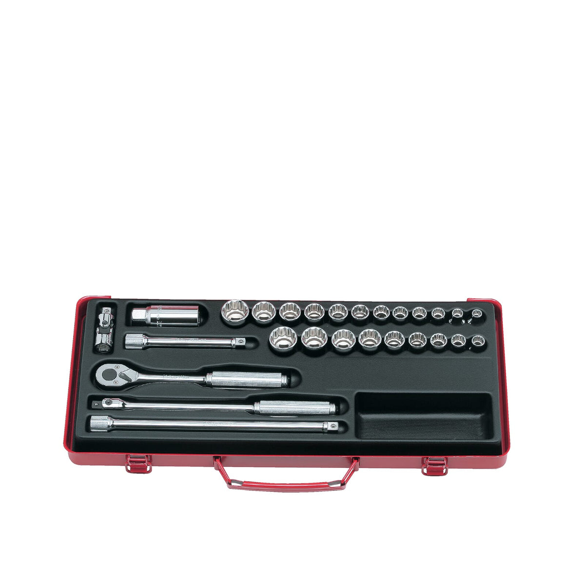 Koken 3206AM Socket Set 12pt 27pc 3/8"Dr 3/8-7/8" & 7-22mm | Hobeca