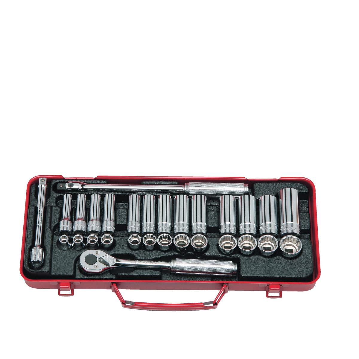 Koken 3277 Std & Deep Socket Set 6pt,12pt 29pc 3/8"Dr 8-21mm – Koken 3277 Std & Deep Socket Set 6pt12pt 29pc 3/8"Dr 8-21mm