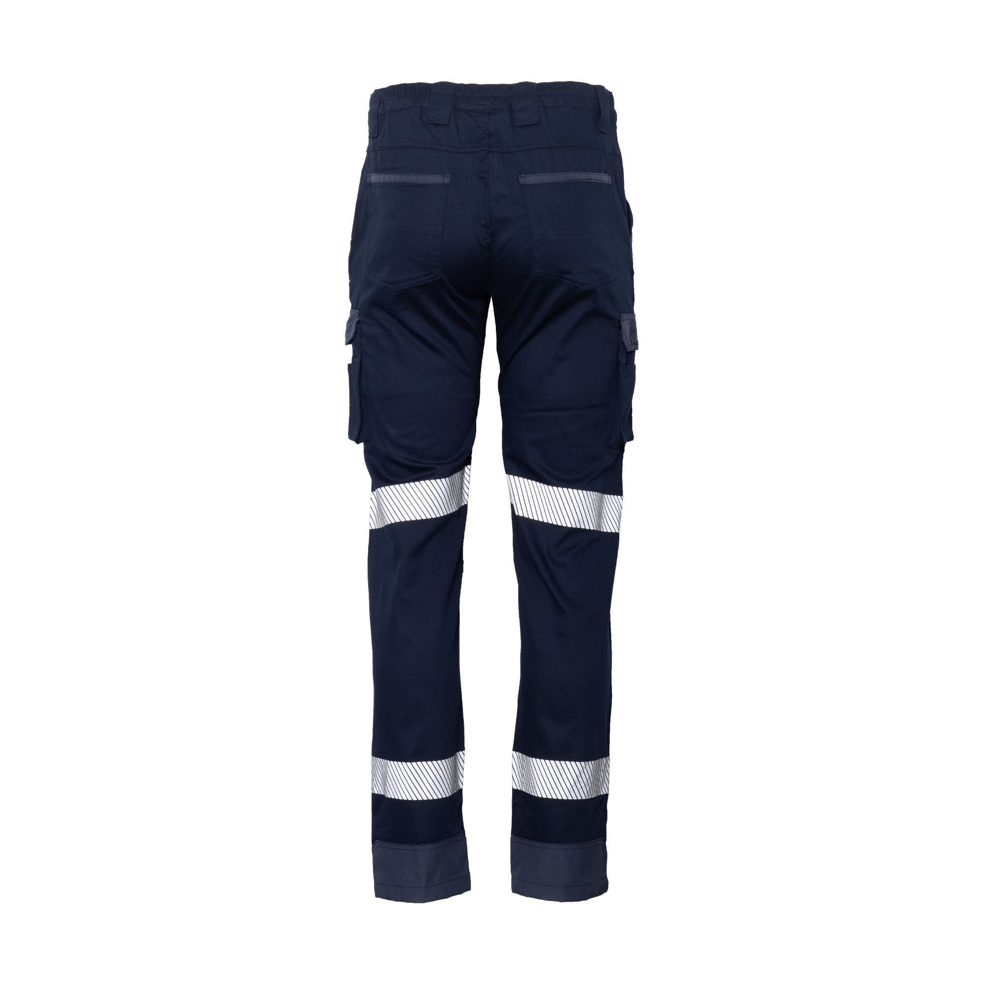 Esko Cargo Trousers, Ripstop, Reflective, Navy -Size 102