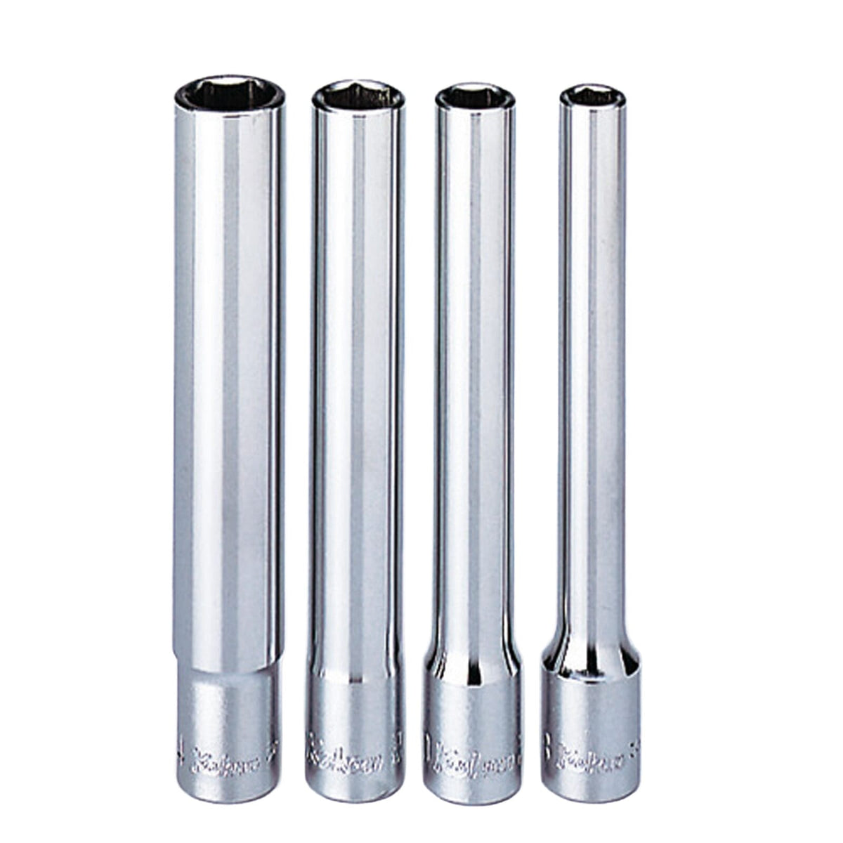 Koken 3300M/4-L120 Extra Deep Socket Set 4pc 3/8"Dr 8-14mm | Hobeca