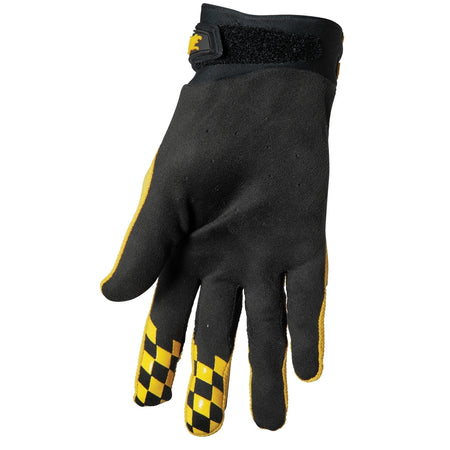 Glove S23 Thor Mx Hallman Digit Black/Yellow Medium | Formula
