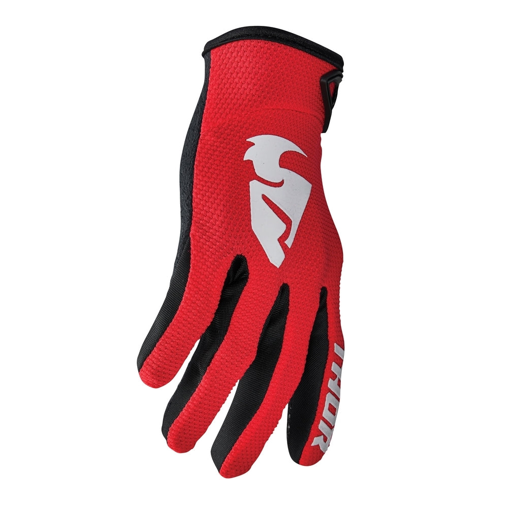 Glove S23 Thor Mx Sector Red/White Medium | Formula
