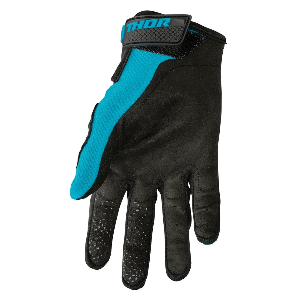 Glove S23 Thor Mx Sector Women Aqua/White Medium | Formula