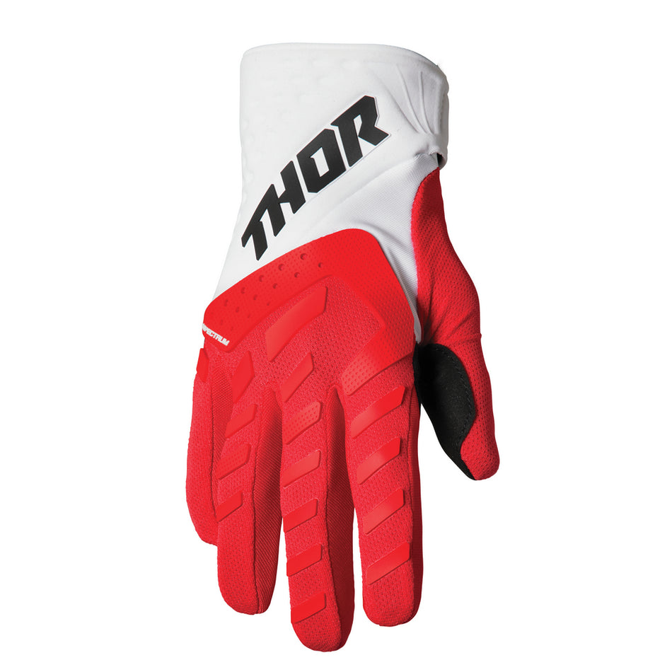 Glove S23 Thor Mx Spectrum Youth Red/White Medium ##