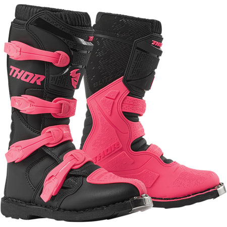 Motorcross Boots Thor Mx Blitz Xp Womens Black Pink Size 7 | Formula