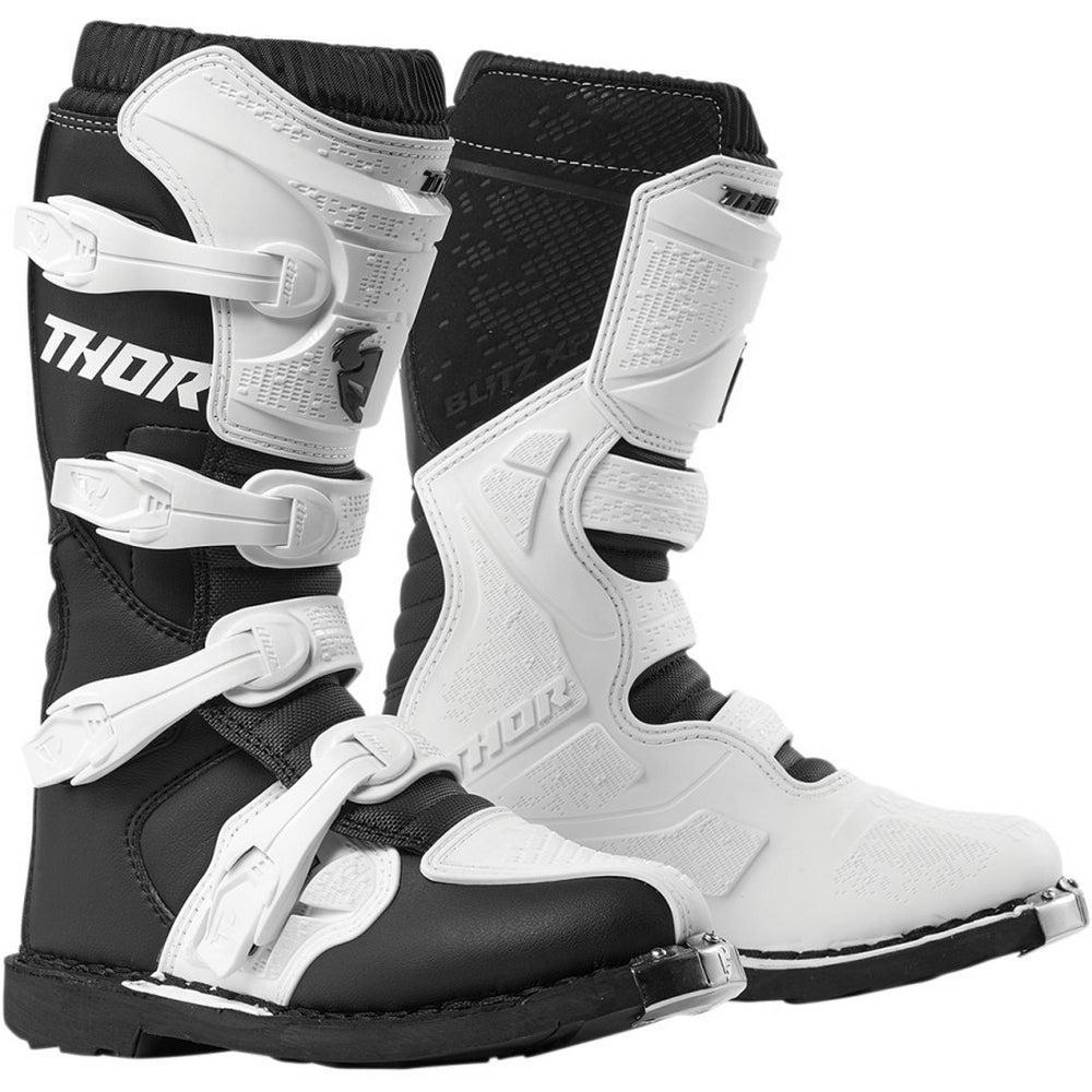 Motorcross Boots Thor Mx Blitz Xp Womens Black White Size - 3410-2234