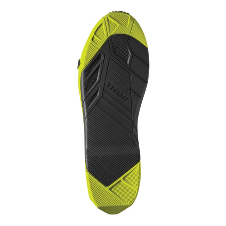 Motorcross Boots Thor Mx Radial Mens Grey Fluro Yellow Size 9 | Formula