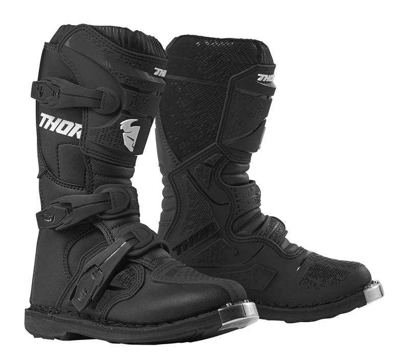Motorcross Boots Thor Mx Blitz Xp Youth Black Size - 3411-0503