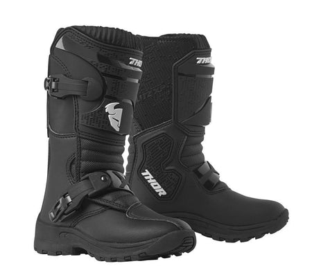 Motorcross Boots Thor Mx Mini Blitz Xp Youth Black Size - 3411-0539