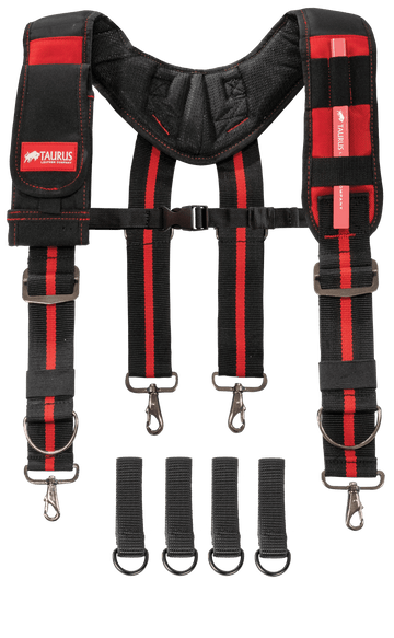 Taurus Trademate toolbelt braces with breathable fabric