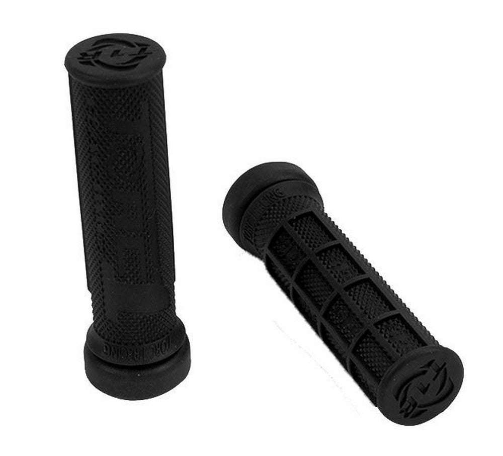Torc1 Hole Shot Grips Atv Waffle Soft Compound Black Includes Grip Glue | Formula