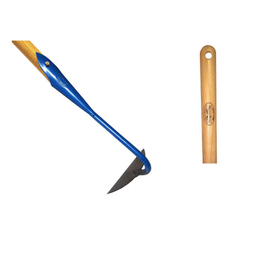 DeWit Swan Neck Hoe with 16cm blade and ash wood handle
