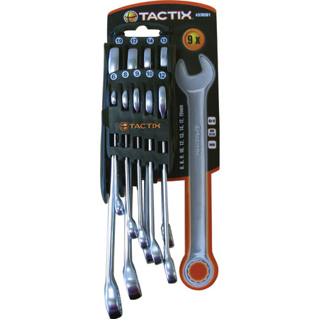 Tactix Combination Spanner Set - Metric - ISL_370501