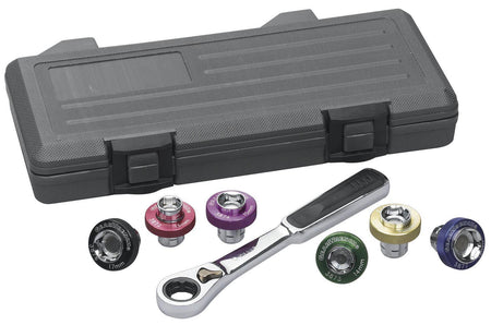 Gearwrench® Auto Specialty - Socket Set Magnetic Oil Drain Plug BlowMold Case 7Pc | Accent Tools
