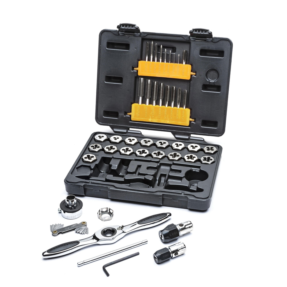 Gearwrench® 42Pc Metric Ratcheting Tap & Die Set | Accent Tools