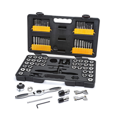 Gearwrench® 77Pc SAE & Metric Ratcheting Tap & Die Set | Accent Tools
