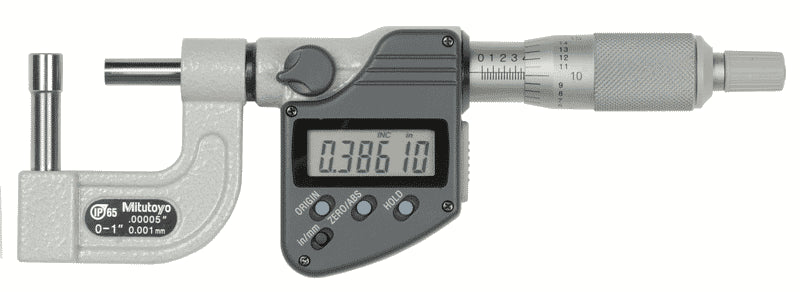 Mitutoyo Digimatic Tube Micrometer 0-1"/0-25mm Type D | Hobeca