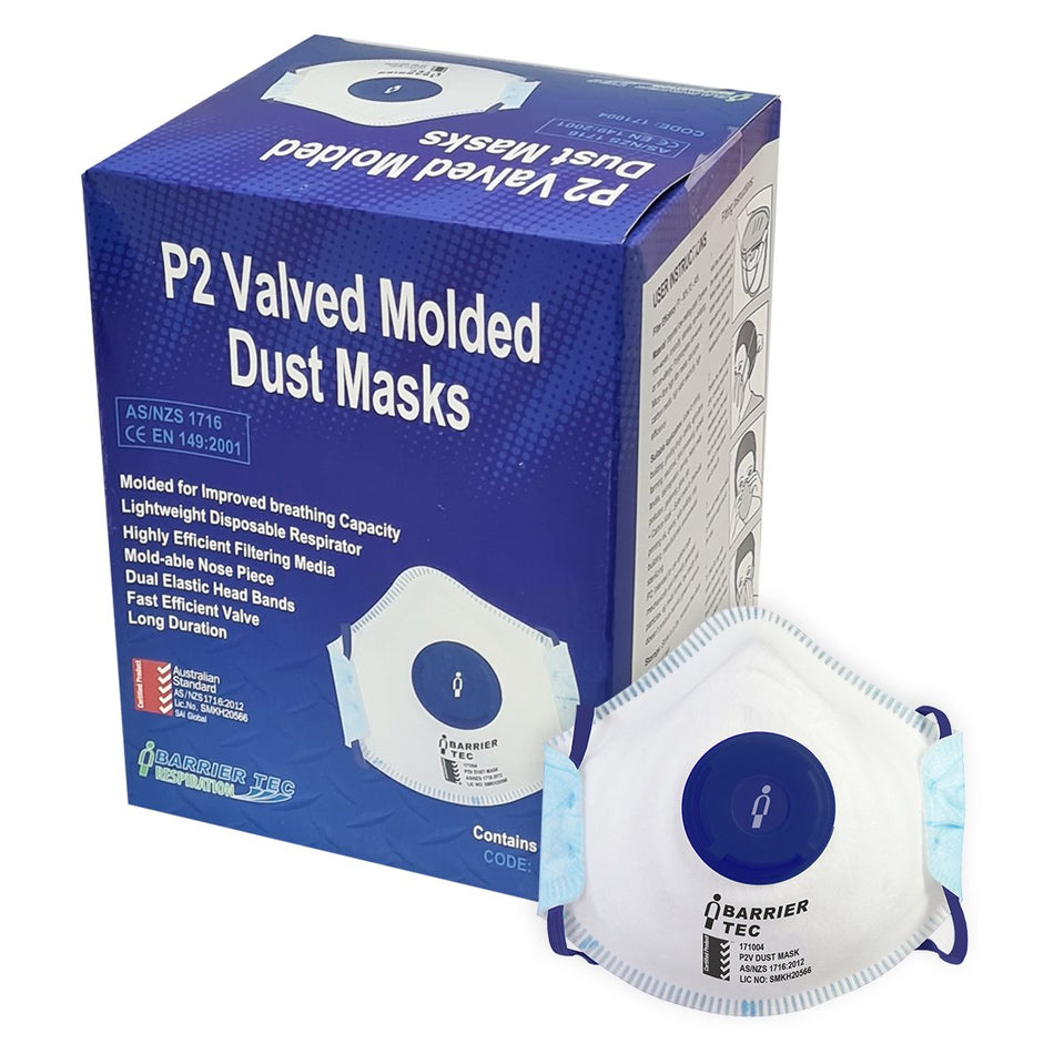 Clearance - P2V Moulded Masks Box/10