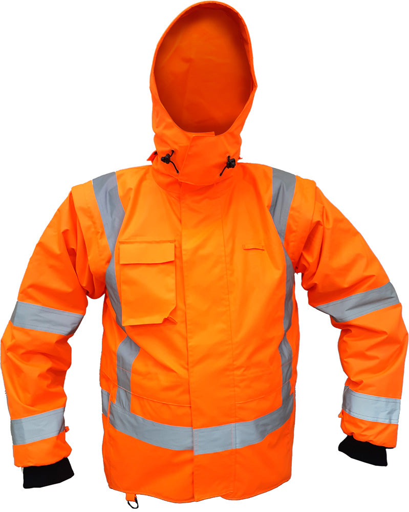 StormPro® TTMC X-Back Zip-off Sleeve Fleece-lined Jacket -Size L