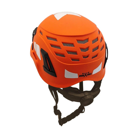 Esko Climbing Helmet, Vented, Fluoro Orange, Ratchet