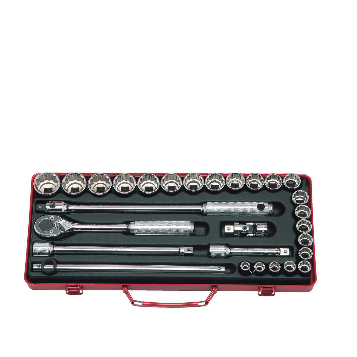 Koken 4241M Socket Set 12pt 28pc 1/2"Dr 10-32mm | Hobeca