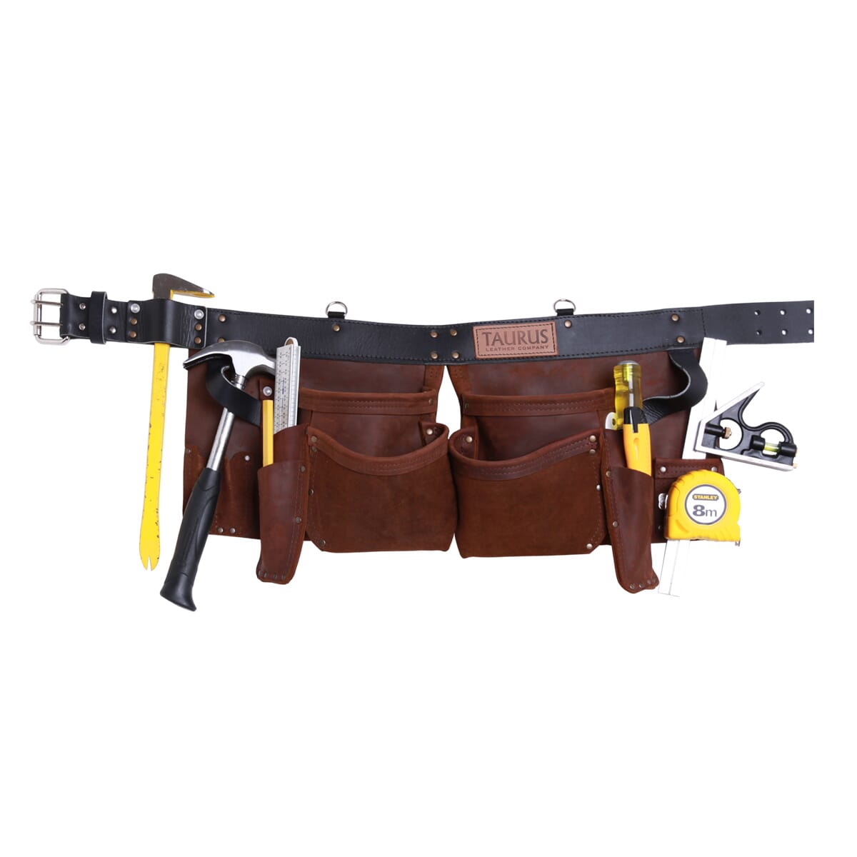 Taurus Leather PRO4 Split Leg Apron Brn Leather Belt | Hobeca