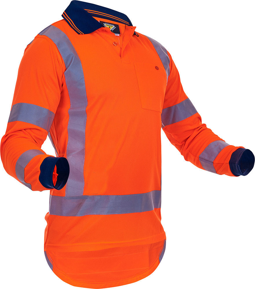 Esko TTMC X-Back L/S Microfibre Polo -Size XL