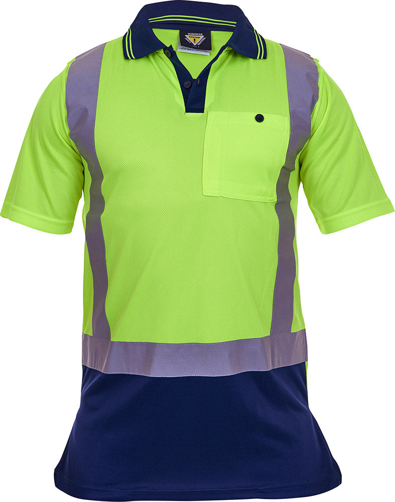 Esko D/N S/S Microfibre Polo -Size XL