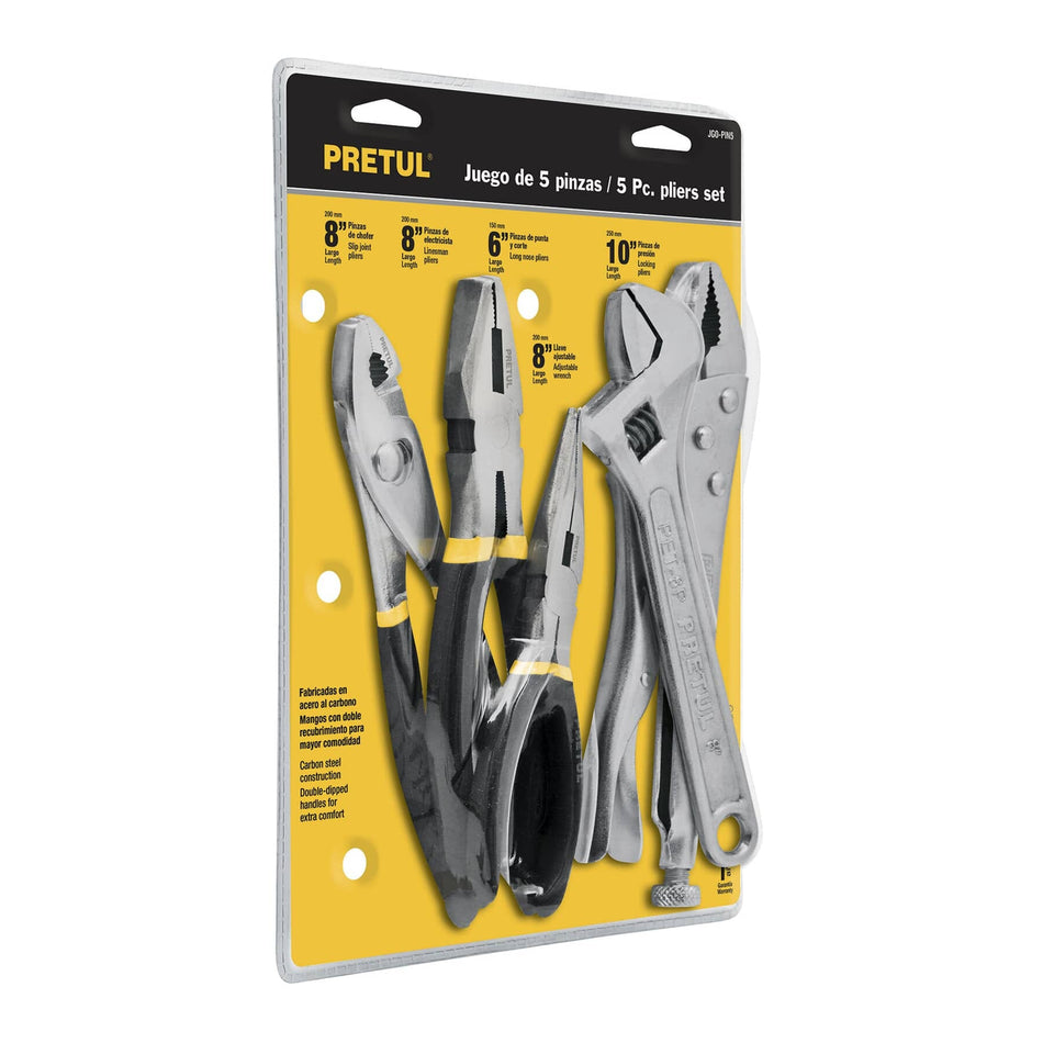 Pretul Toolset 5pce 3xPliers 1xVicegrip 1xWrench