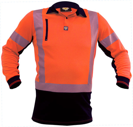 Esko D/N L/S Microvent® Premium Polo Men’s -Size XL