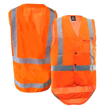 Clearance - Esko Hi Vis-Vest, Dome, D/N, Orange