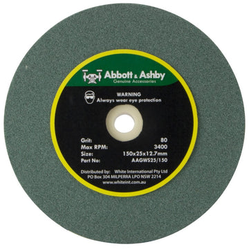 Abbott & Ashby Silicon Carbide Grinding Wheel 25mm (80 Grit)