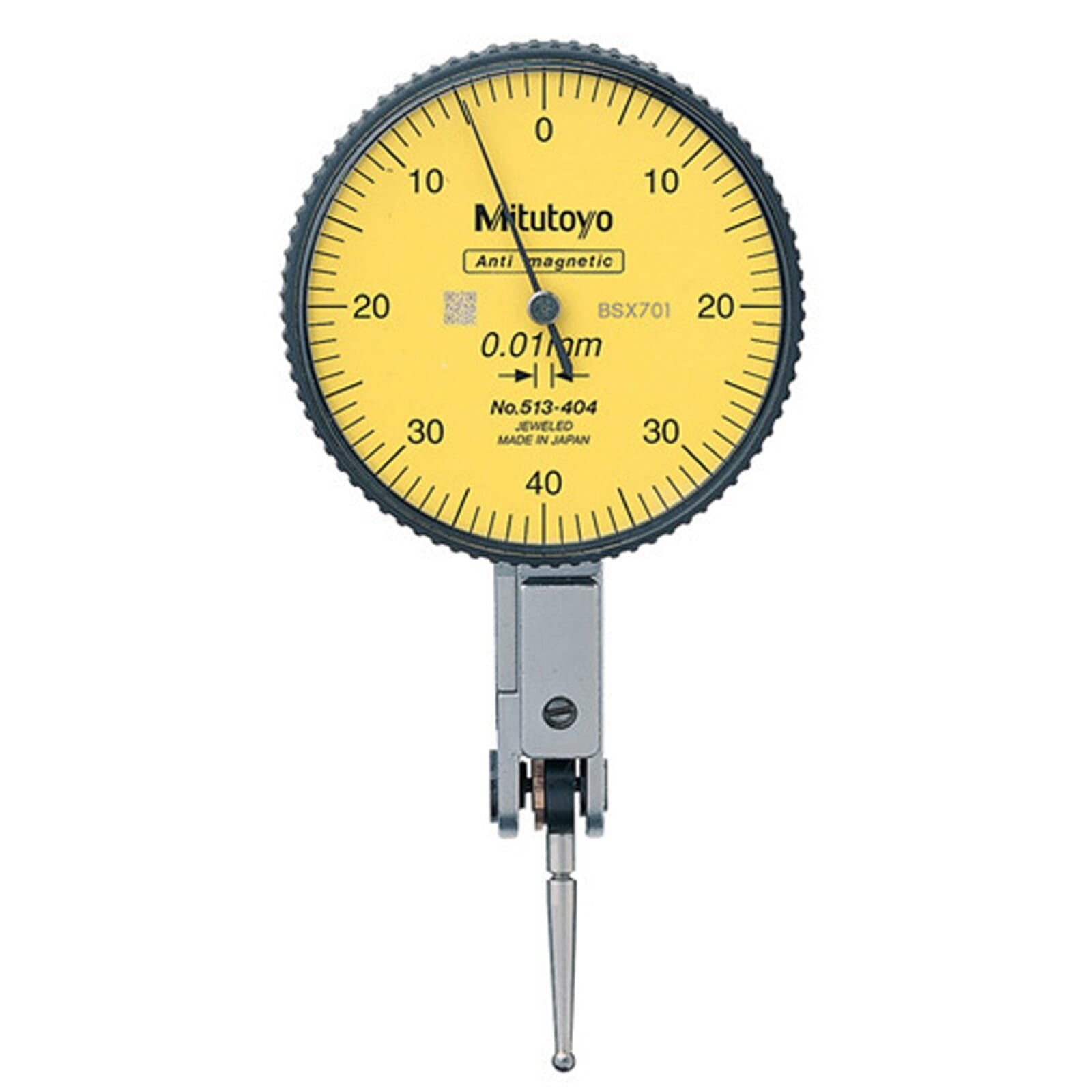 Mitutoyo Dial Test Indicator 0.8mm x 0.01mm Basic Set | Hobeca